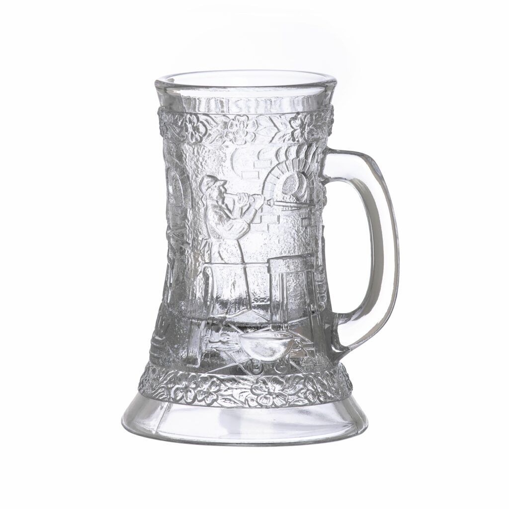 12 Oz Glassmaker Beer Stein - Mosser Glass